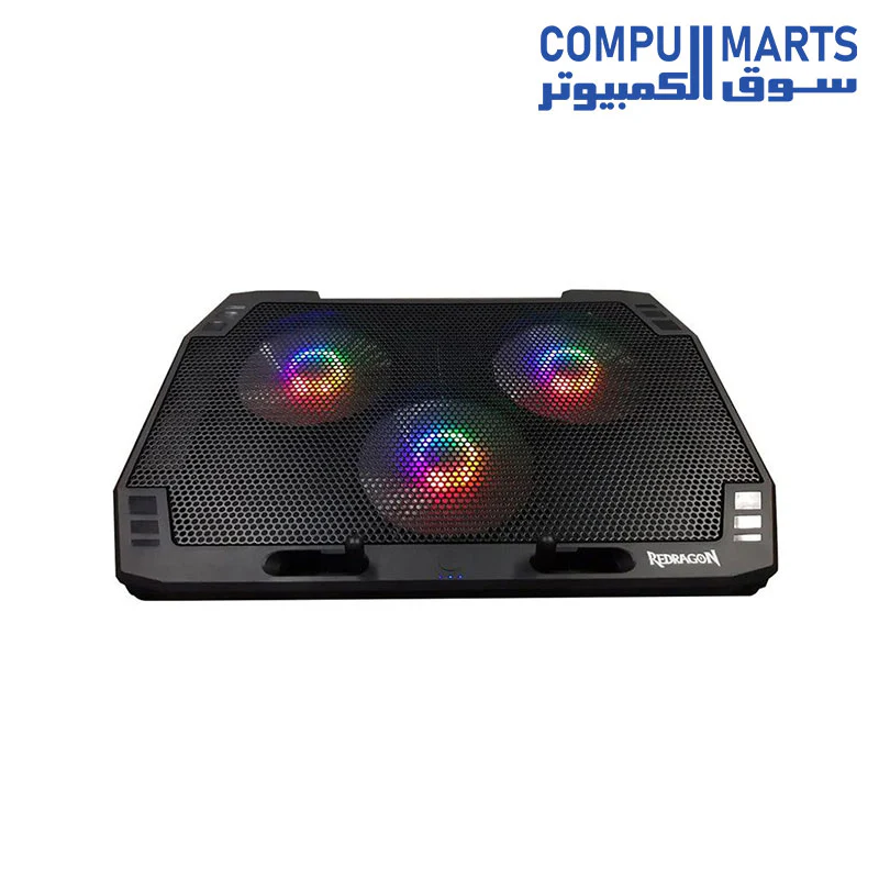 Redragon INGRID GCP511 RGB Laptop Cooler – Support Up to 17.3 Inch - Image 3