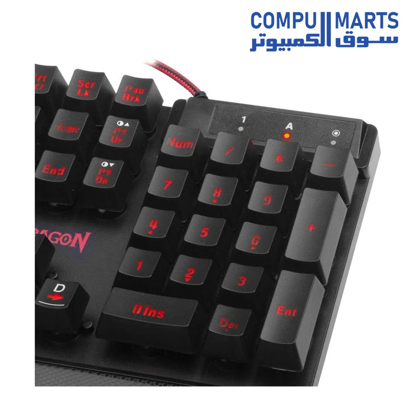 Redragon K505 RGB LED Backlit Gaming Keyboard - Image 4