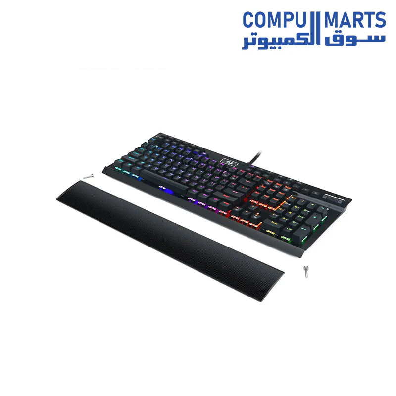 Redragon K550 RGB Yama 131 Key RGB LED Illuminated Backlit Mechanical Keyboard - Image 4