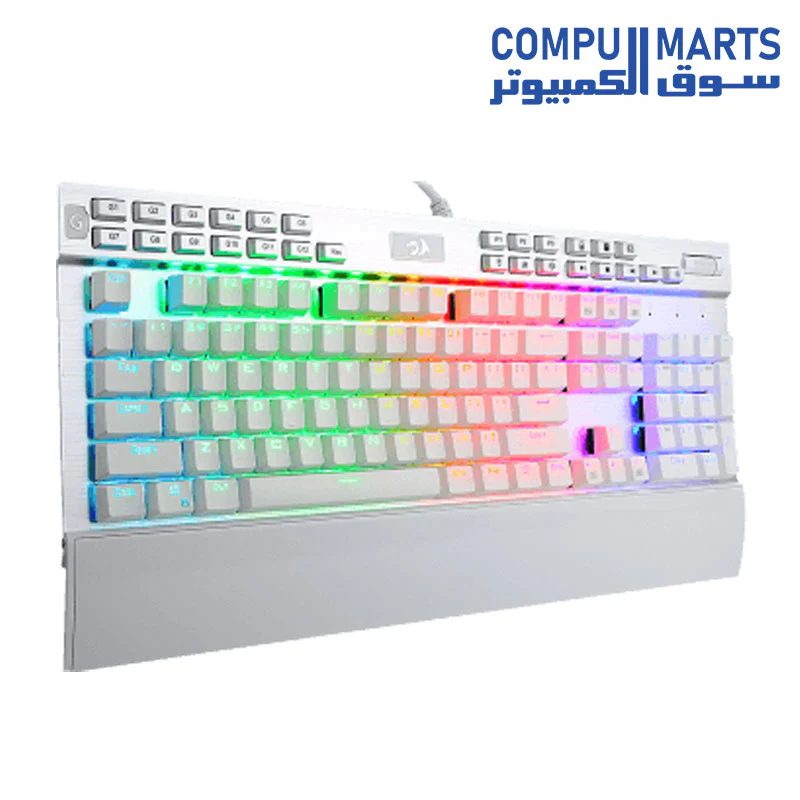 Redragon K550 RGB Yama 131 Key RGB LED Illuminated Backlit Mechanical Keyboard - Image 7
