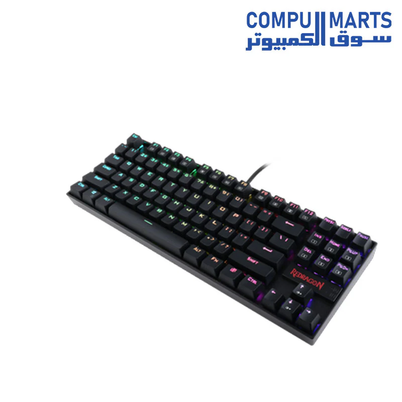 Redragon K552 Mechanical Gaming Wired Keyboard with LED Backlit - Image 4