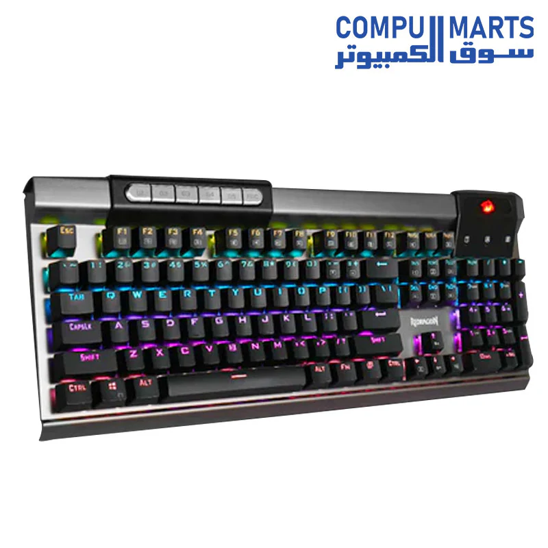 Redragon K563 SURYA RGB LED Backlit Mechanical Gaming Keyboard 104 Keys - Image 2