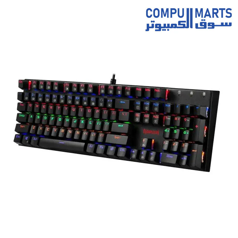 Redragon K565 Rudra Rainbow Mechanical Gaming Keyboard - Image 2