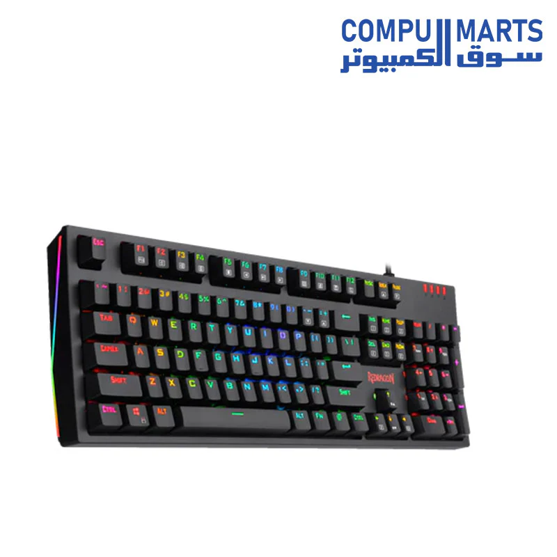 Redragon K592-PRO Mechanical Gaming RGB Wired Keyboard with Ultra-Fast V-Optical Blue Switches - Image 2