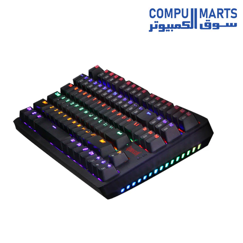 Redragon K598 87 Key RGB Wireless Mechanical Gaming Keyboard BROWN Switch - Image 2