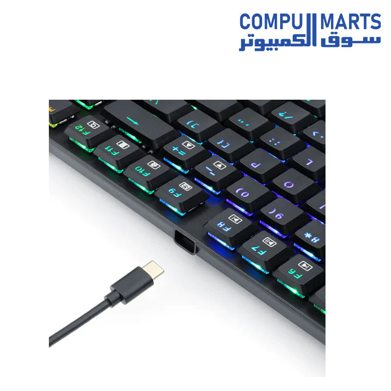 Redragon K607-RGB Gaming Keyboard - Image 2