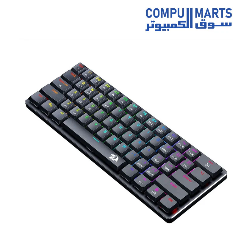 Redragon K615P-KBS Elise Pro RGB Mechanical Keyboard Wireless Bluetooth Tri-Mode Ultra-Thin Low Profile Blue Switch - Image 2