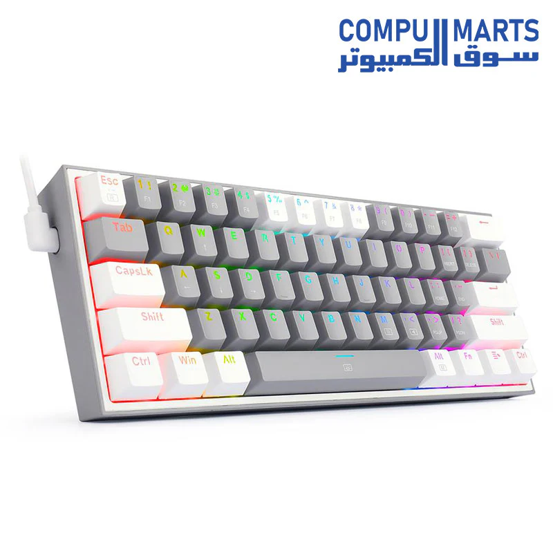 Redragon K617 FIZZ 60% Wired RGB Gaming Keyboard - Image 5