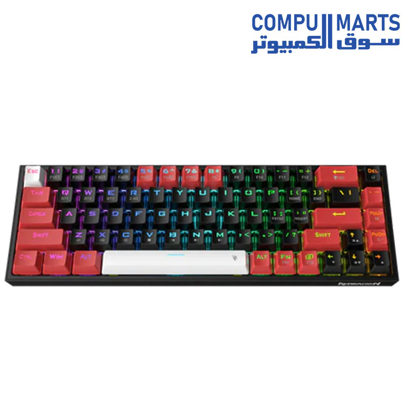 Redragon K631 PRO 65% 3-Mode Wireless RGB Gaming Keyboard (K631-RGB-PRO-Brown Switch) - Image 3