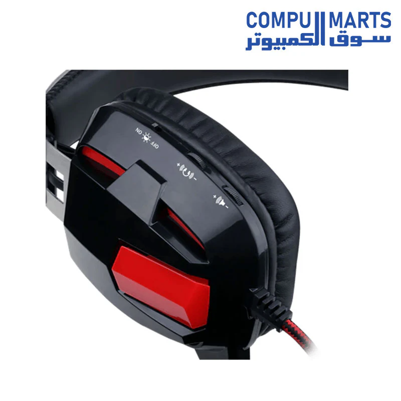 REDRAGON LAGOPASMUTUS Gaming Headset H201 - Image 3