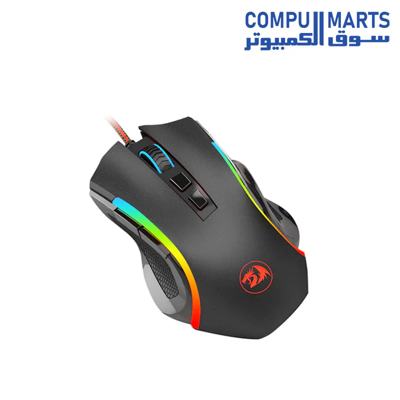 Redragon M607 Griffin 7200 DPI RGB Gaming Mouse - Image 2