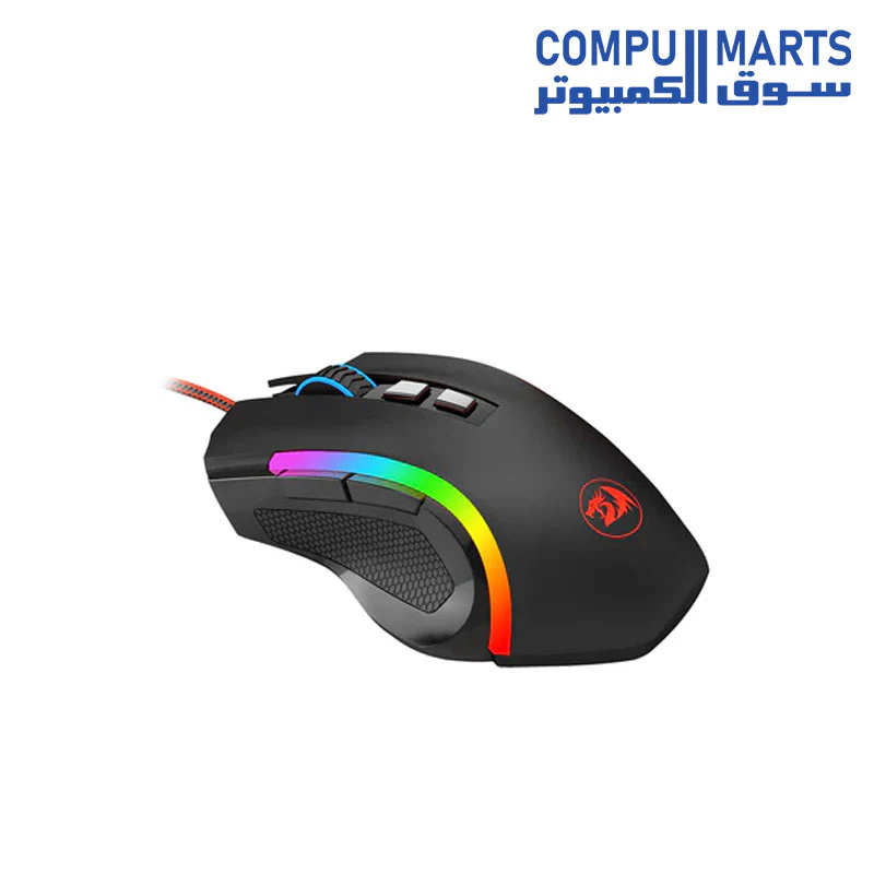 Redragon M607 Griffin 7200 DPI RGB Gaming Mouse - Image 4