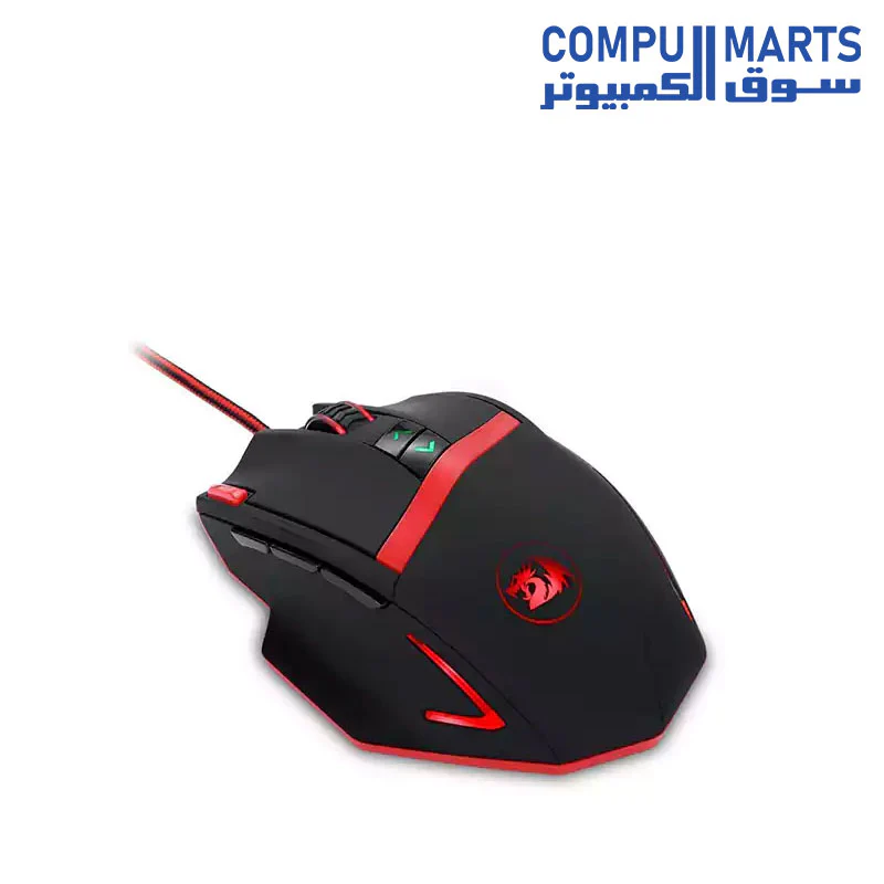 Redragon M801 Mammoth 16400 DPI Programmable Laser Gaming Mouse - Image 4