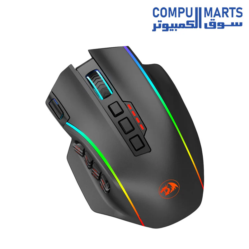 Redragon M901P-KS PERITION PRO Wireless Gaming Mouse – 16,000 DPI (Black) - Image 3