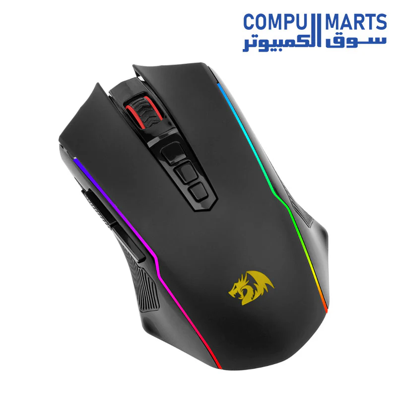 Redragon M914 Wired/2.4G wireless/ BT 3 modes connection RGB backlight gaming mouse - Image 2