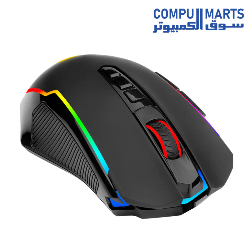 Redragon M914 Wired/2.4G wireless/ BT 3 modes connection RGB backlight gaming mouse - Image 5