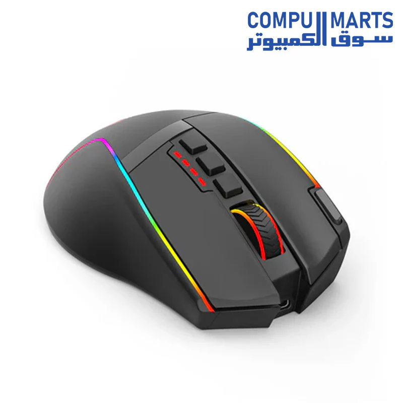 Redragon M915 SWAIN RGB 2.4G/USB-C Rechargeable Gaming Mouse – 16,000 DPI (Black) - Image 3