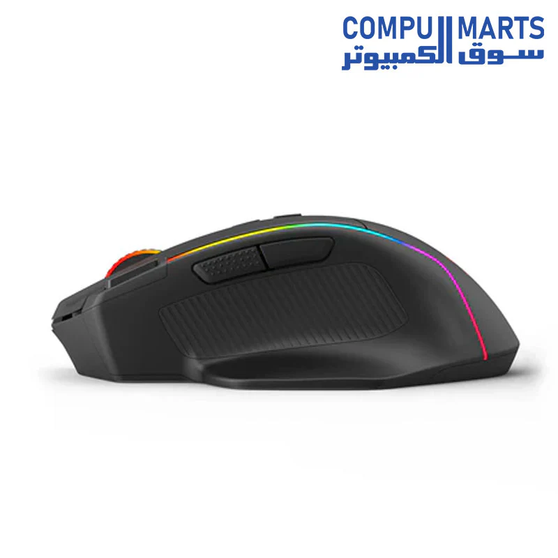 Redragon M915 SWAIN RGB 2.4G/USB-C Rechargeable Gaming Mouse – 16,000 DPI (Black) - Image 7