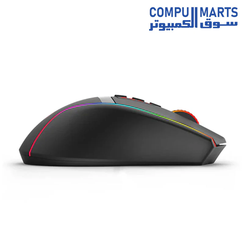 Redragon M915 SWAIN RGB 2.4G/USB-C Rechargeable Gaming Mouse – 16,000 DPI (Black) - Image 8