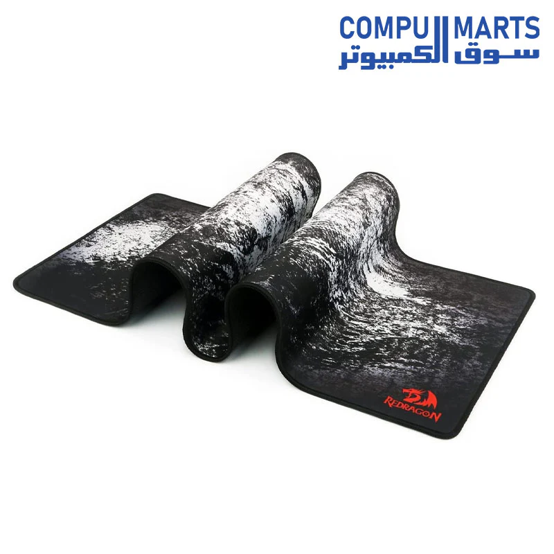 REDRAGON P018 GAMING MOUSE PAD LARGE EXTENDED THICK VERSION STITCHED EDGES WATERPROOF PIXEL-PERFECT ACCURACY OPTIMIZED FOR ALL COMPUTER MOUSE SENSITIVITY MMO AND SENSORS FITS BOTH MOUSE &amp; KEYBOARD - Image 2