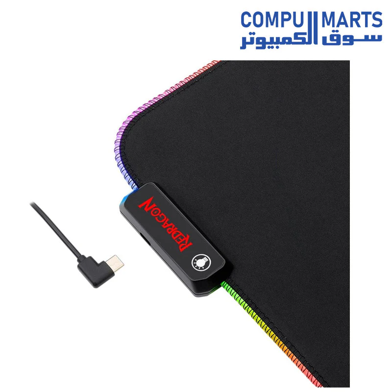 Redragon P026 RGB Wired Mouse Pad - Image 3
