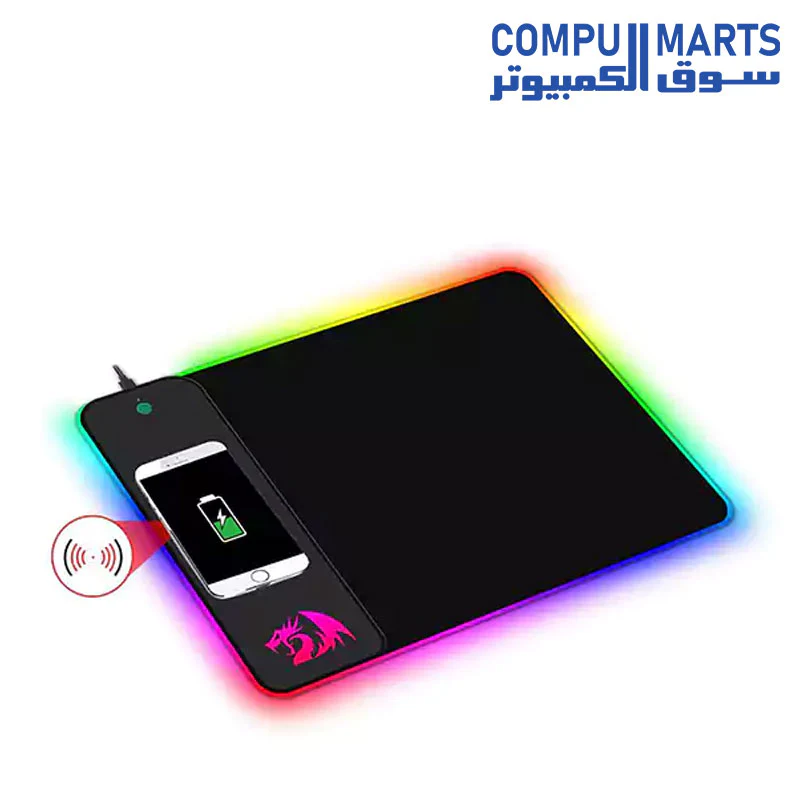 Redragon P028 CRATER RGB Gaming Mouse Pad - Image 3