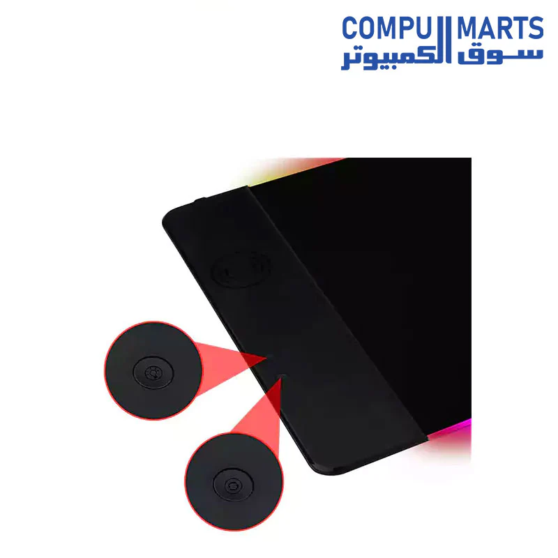 Redragon P028 CRATER RGB Gaming Mouse Pad - Image 4