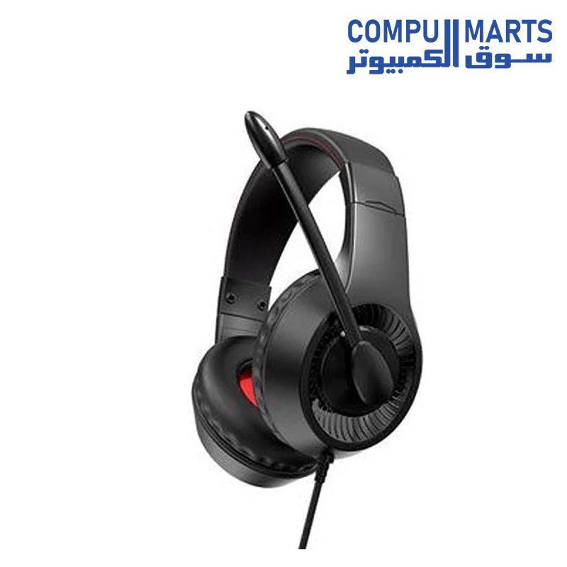 REDRAGON Pelias Wired Gaming Headset Black - H130 - Image 2