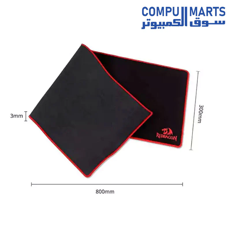 Redragon P003 Suzaku Gaming Mouse Pad 800 X 300 X 3MM - Image 5