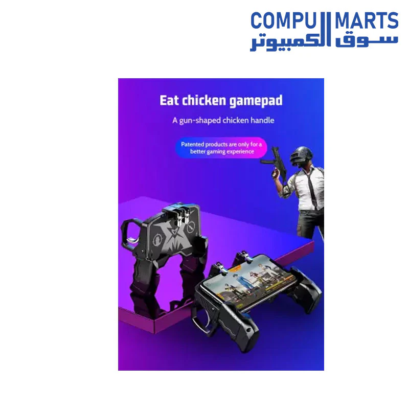 RETRACK K21 PUBG Gamepad Joystick L1 R1 Trigger Gaming Accessory Kit - Image 4