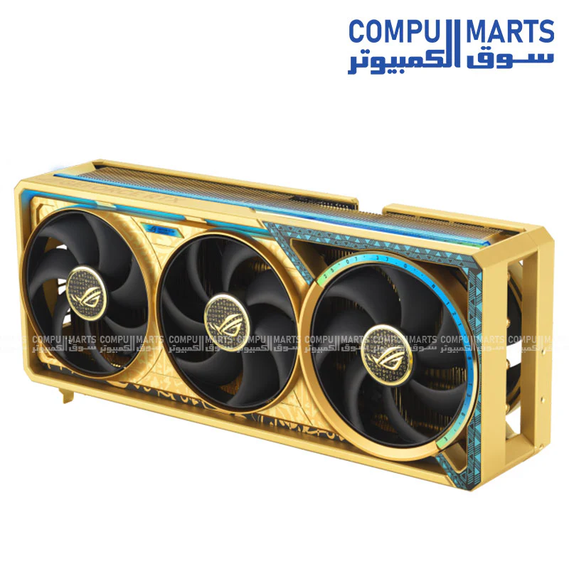 ASUS ROG Astral GeForce RTX 5080 Dhahab CORE OC Edition – 16GB GDDR7, PCIe 5.0, ARGB - Image 2