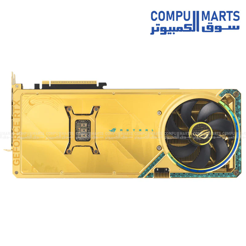 ASUS ROG Astral GeForce RTX 5080 Dhahab CORE OC Edition – 16GB GDDR7, PCIe 5.0, ARGB - Image 4
