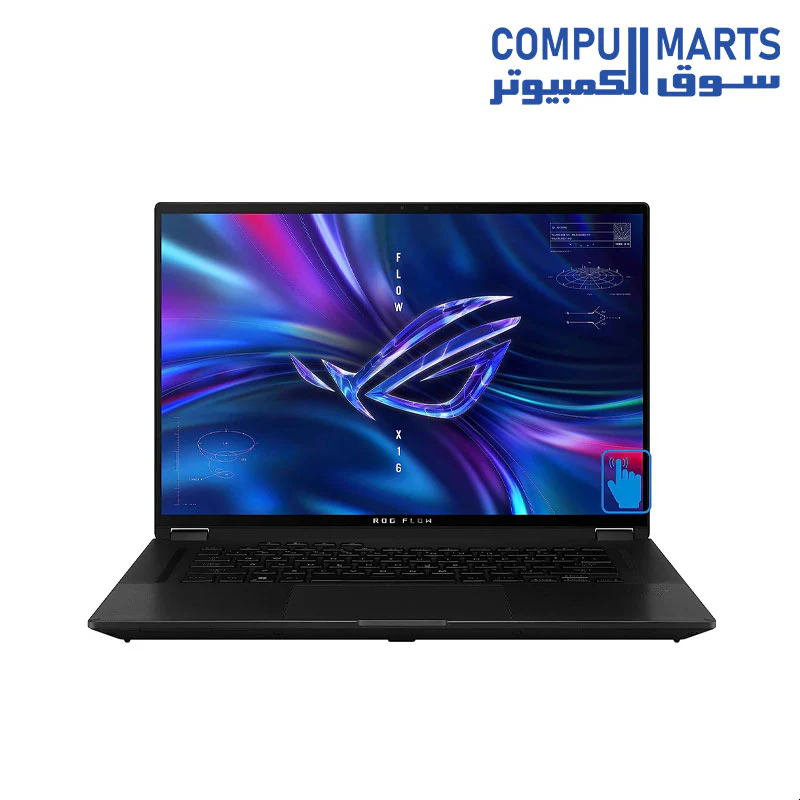 ROG Flow X16 GV601RM-BLK17W- AMD Ryzen 7 6800HS - 1TB PCIe 4.0 NVMe M.2 - RAM 16GB DDR5 - NVIDIA GeForce RTX 3060 6GB - 16-inch 165Hz Touch Screen+ROG backpack -Stylus (ASUS Pen SA201-MPP2.0 support) - Image 2