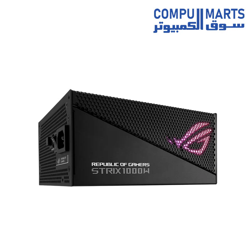 ASUS ROG Strix 1000W Gold Aura Edition (Fully Modular Power Supply, 80+ Gold Certified, ATX 3.0 Compatible, PCIe Gen 5.0 Ready, Dual Ball Bearing, Axial-tech Fan, Aura Sync - Image 3