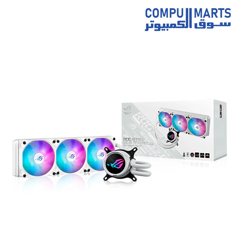 ROG Strix LC III 360 ARGB All-in-one CPU Liquid Cooler - Image 5