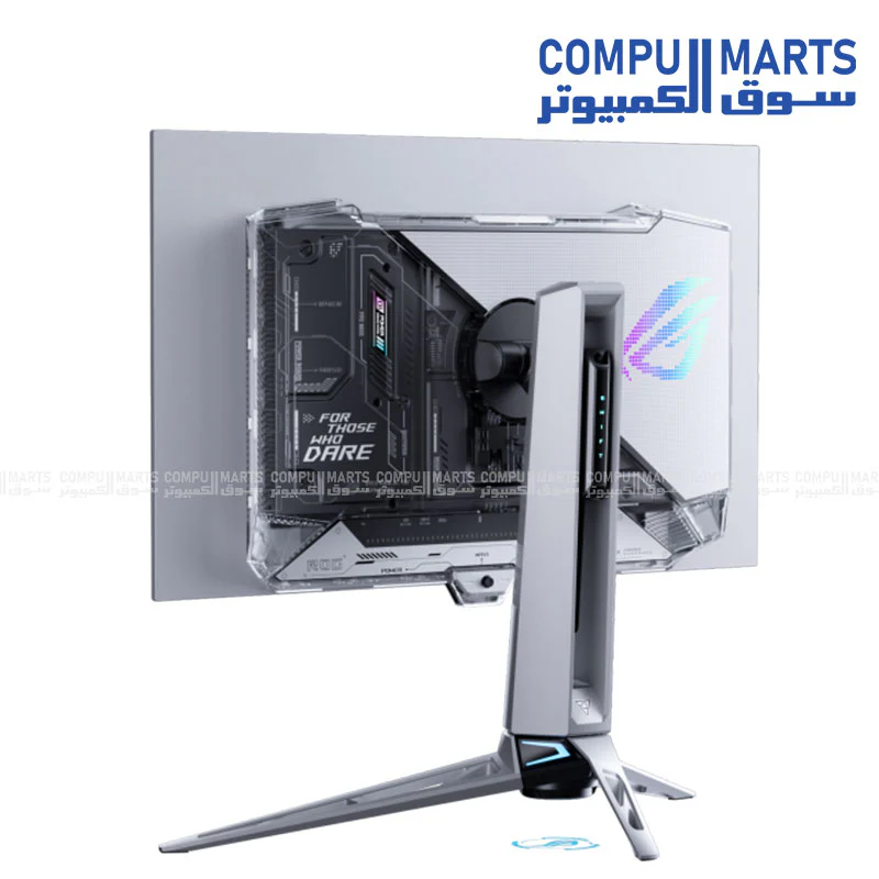 ASUS ROG Swift OLED PG27AQWP-W – 27" QHD OLED Gaming Monitor – NVIDIA G-SYNC & FreeSync Premium Pro – HDR10 27-inch (26.5-inch viewable) TrueBlack Glossy™ Tandem OLED, Dual-Mode (QHD @ 540Hz, HD @ 720Hz), 0.02ms (GTG - Image 4