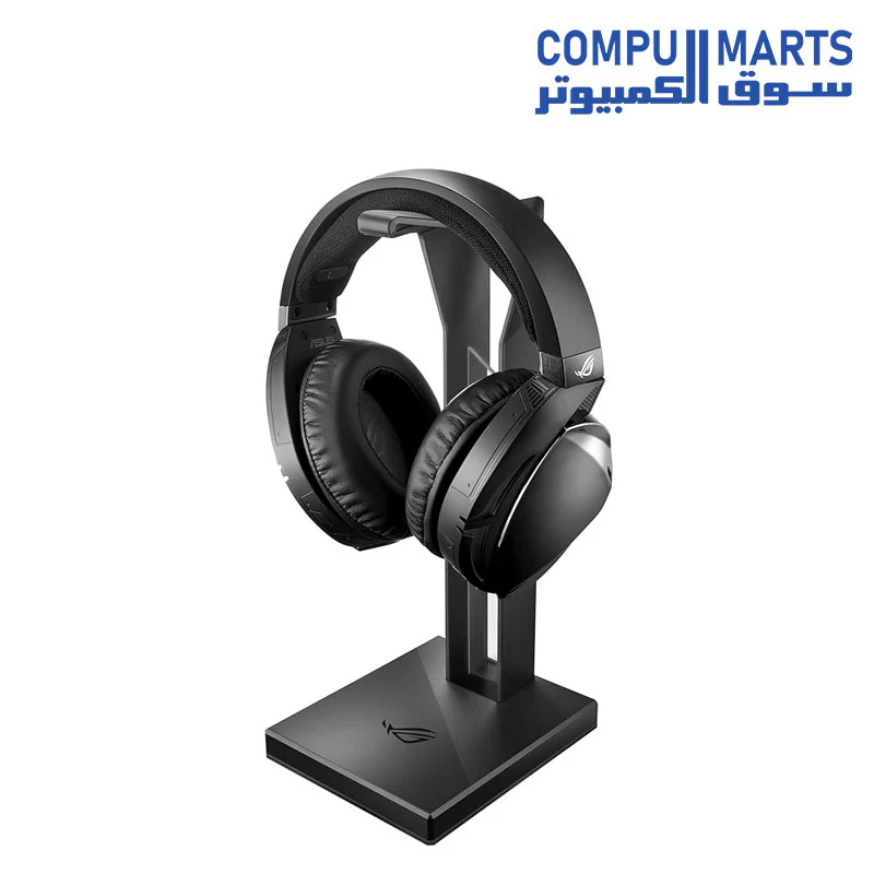 ROG Throne Core Gaming Headset Stand with Optimized Arc Design Stable and Aon Slip Base and Compatible with Most Headsets Black - Image 2