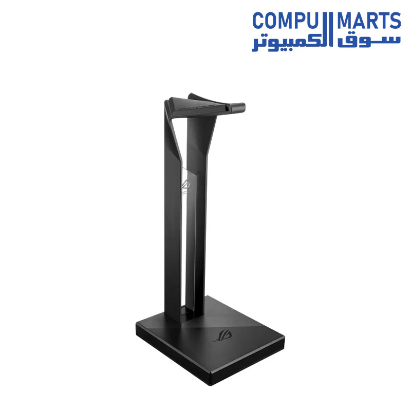 ROG Throne Core Gaming Headset Stand with Optimized Arc Design Stable and Aon Slip Base and Compatible with Most Headsets Black - Image 4