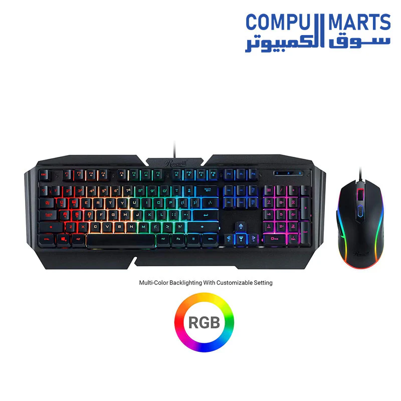 Rosewill Fusion C31 Combo K.B & Mouse Gaming - Image 2