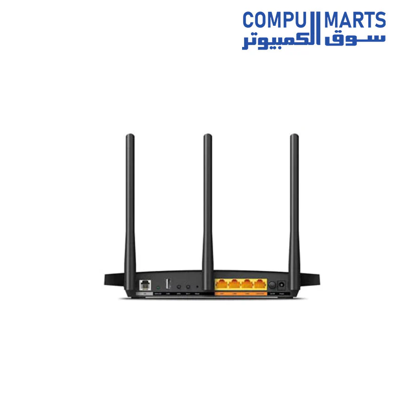 Router AC1200 Wireless VDSLADSL Modem Router Archer VR400 Black - Image 3