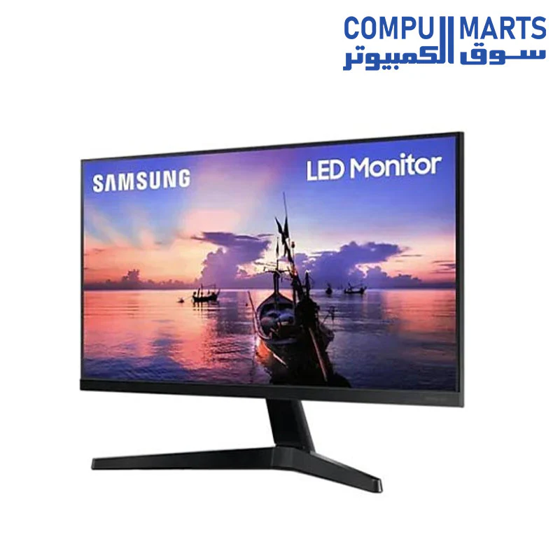 Samsung 22 Inches Full HD IPS Flat 75Hz Monitor LF22T350FHMXEG Black - Image 3
