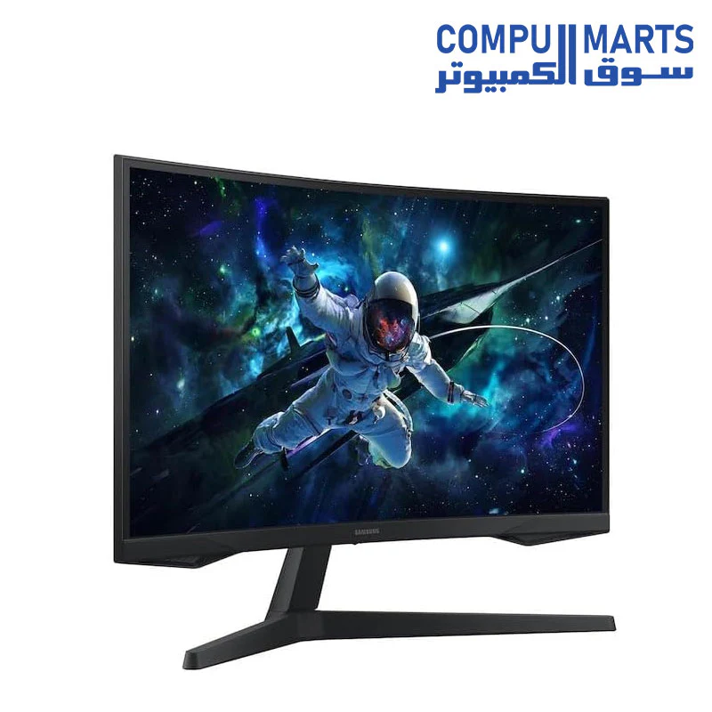 Samsung Odyssey G5  32-Inch G55C, VA 2K QHD, 165hz Refresh rate, 1ms Curved S32CG552EM - Image 2
