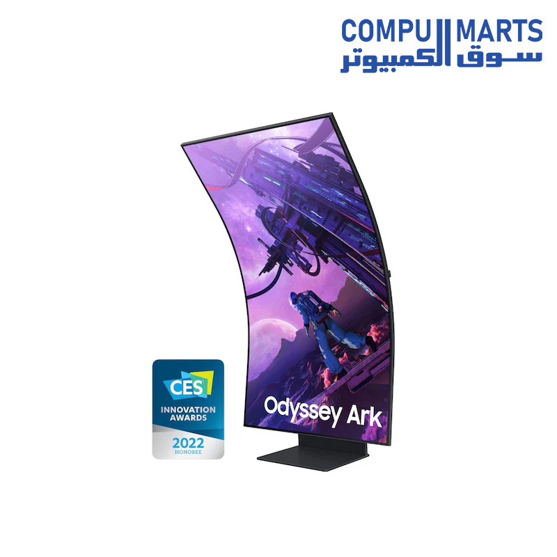 Samsung 55 Inch Odyssey Monitor Ark VA LED Curved 165Hz QLED LS55BG970NUXEN - Image 2