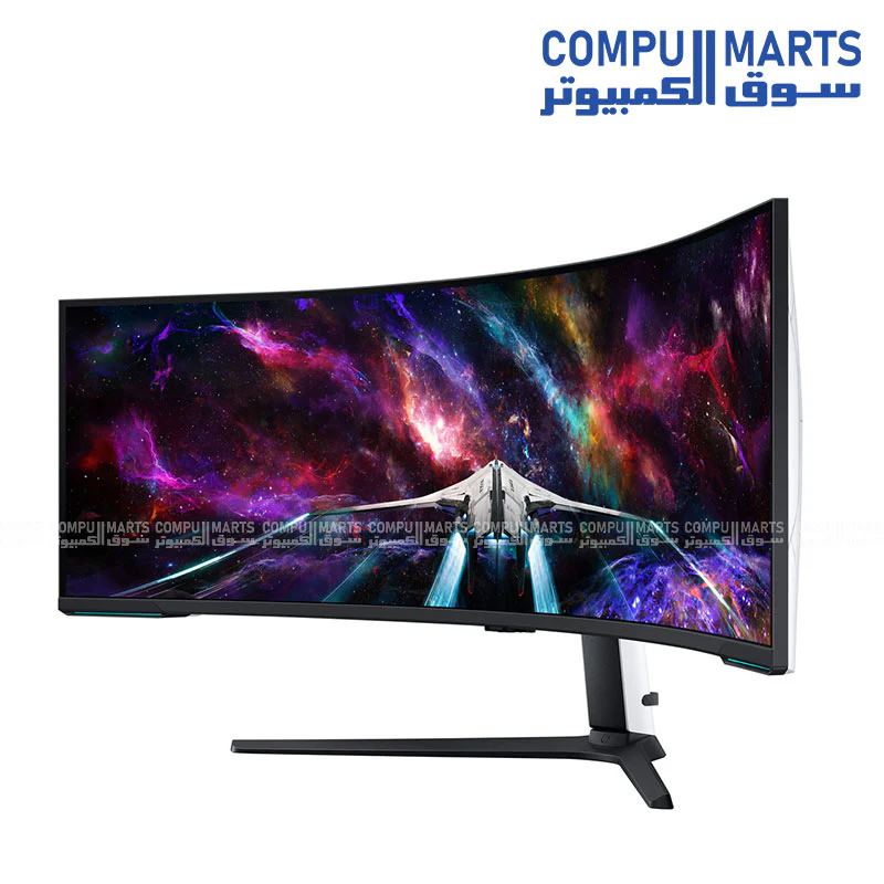 Samsung 57" Odyssey Neo G9 Curved Gaming Monitor 240Hz 8K Dual UHD Mini LED 1ms HDR1000 FreeSync Premium Pro VA 1000R 32:9 Super Ultrawide - Image 2