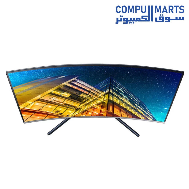 SAMSUNG LU32R590CWMXEG 32″ UR59 Series ViewFinity 4K UHD (3840×2160) – Curved – 3-sided border – Eye Saver Mode - Image 3