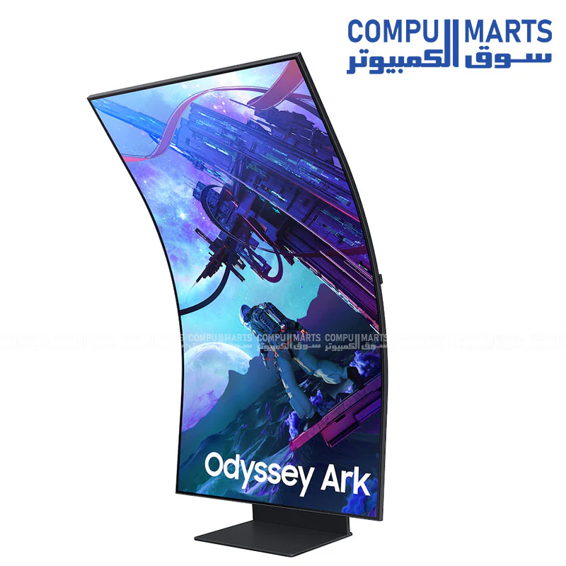 Samsung Odyssey Neo G7 55" 4K 165Hz Curved Mini LED Gaming Monitor, 1ms GTG, Quantum HDR 32x, HDMI 2.1, Tizen Smart TV, 60W Speakers, FreeSync Premium Pro - Image 3