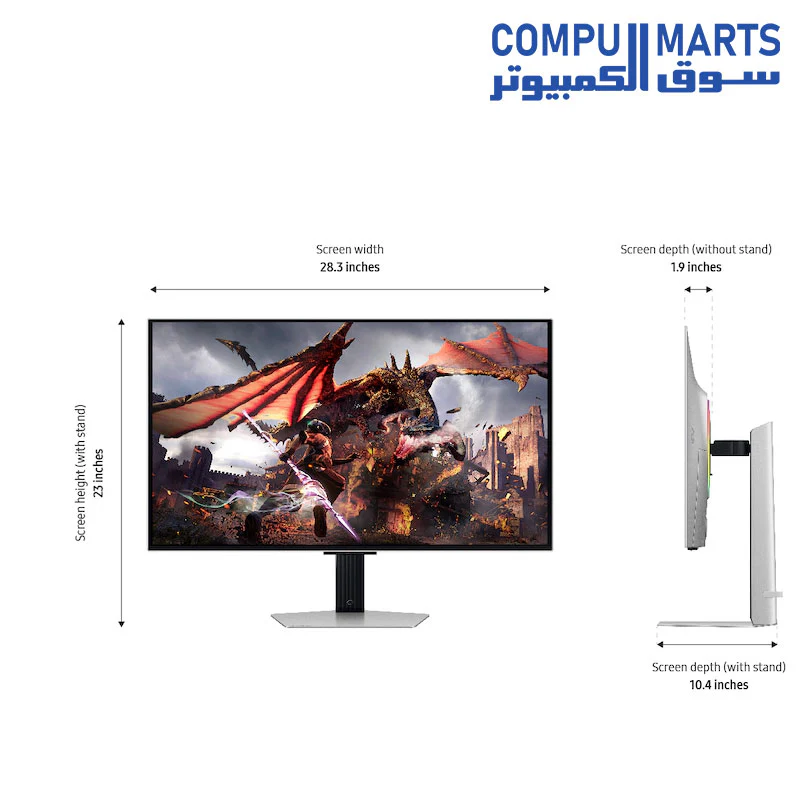 SAMSUNG ODYSSEY OLED G8  G80SD  32"  4K UHD  240Hz 0.03ms OLED Gaming Monitor - Image 3