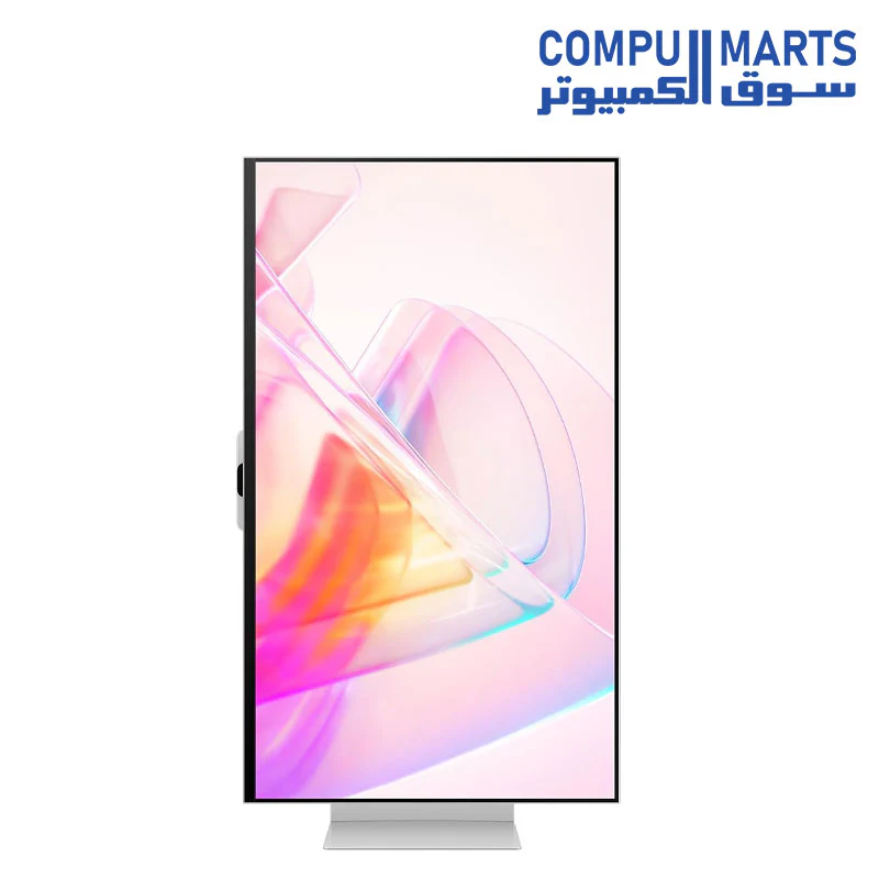 SAMSUNG ViewFinity S9 27-Inch, IPS, 5K, 60Hz, 5ms(GTG), 4K Slimfit-Camera, WiFi & Bluetooth, Speakers, Smart Apps Computer Monitor - Image 2