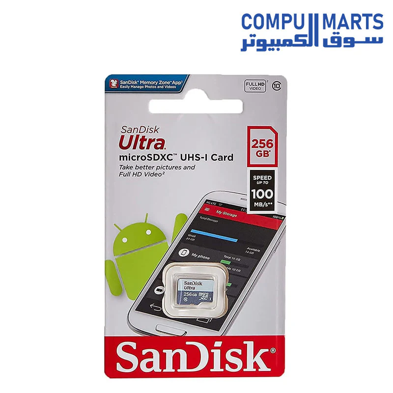 SanDisk Ultra micro SDXC UHS 1 Card 100MB/s (SDSQUNR-GN3MN) - Image 4