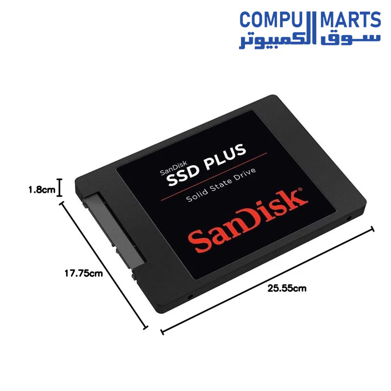 SanDisk SSD PLUS - 2.5” SATA SSD, up to 530MB/s Read and 440MB/s Write speeds - Image 4